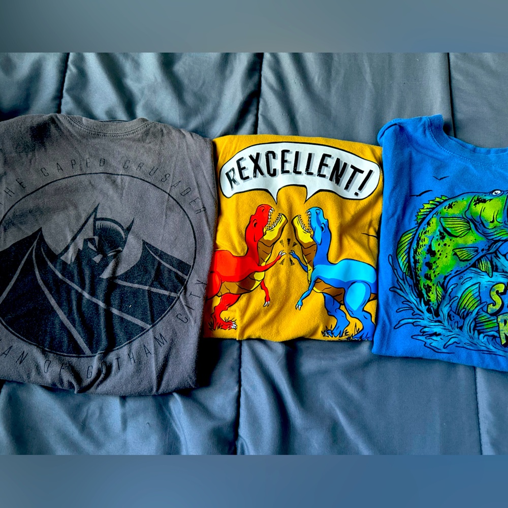3pack sz 8 boys tees